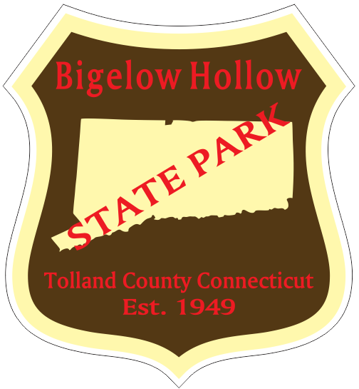 Bigelow Hollow Connecticut State Park Sticker R6862