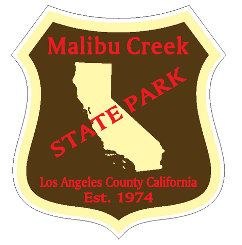 Malibu Creek State Park Sticker R6671 California