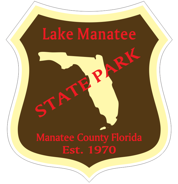 Lake Manatee Florida State Park Sticker R6754