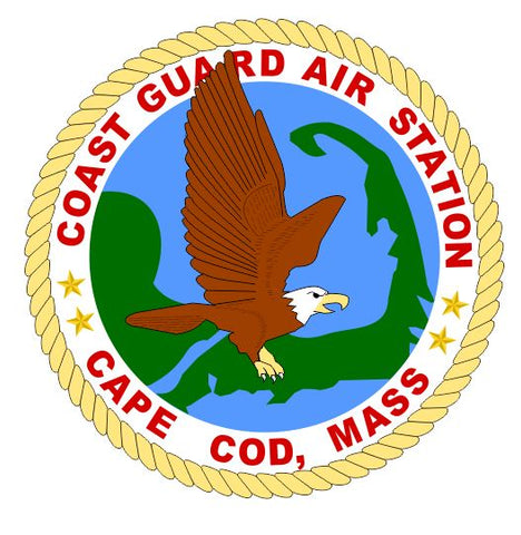 Coast Guard Air Station Cape Cod Sticker M732 Massachusetts