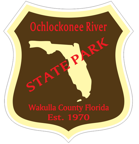 Ochlockonee River Florida State Park Sticker R6770