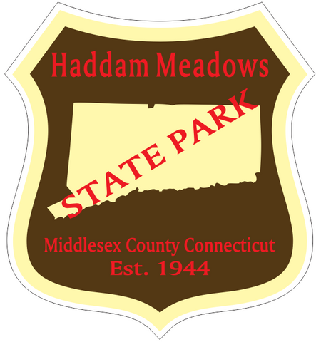 Haddam Meadows Connecticut State Park Sticker R6888