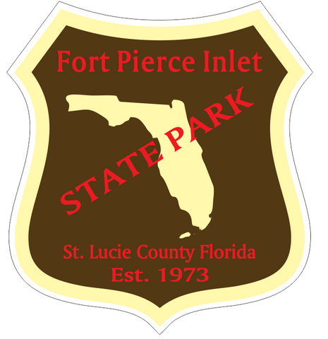 Fort Pierce Inlet Florida State Park Sticker R6729