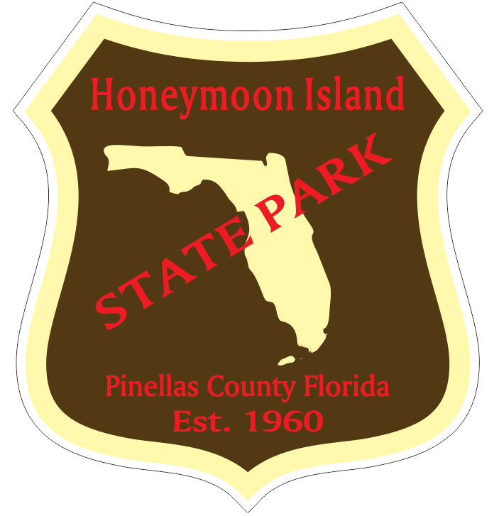 Honeymoon Island Florida State Park Sticker R6739