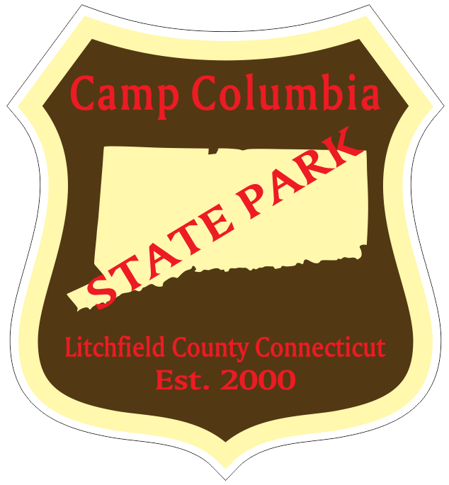 Camp Columbia Connecticut State Park Sticker R6868