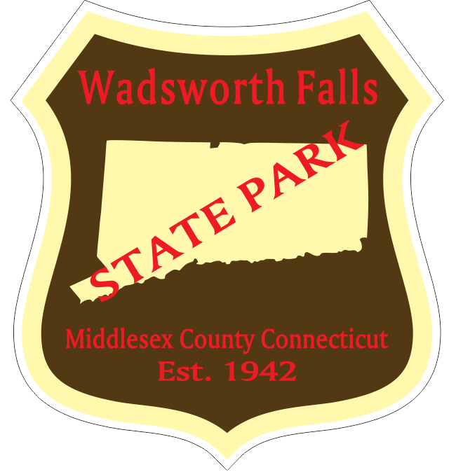 Wadsworth Falls Connecticut State Park Sticker R6950