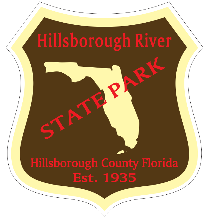 Hillsborough River Florida State Park Sticker R6737