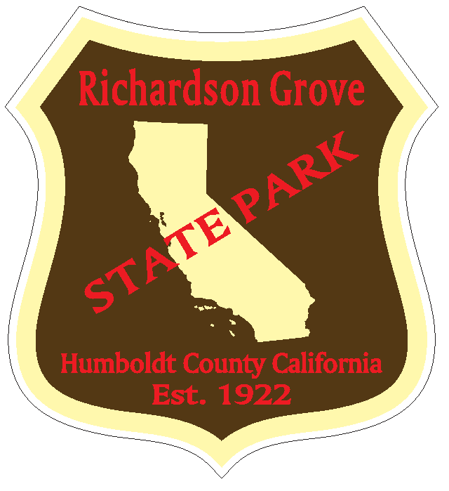 Richardson Grove State Park Sticker R6686 California