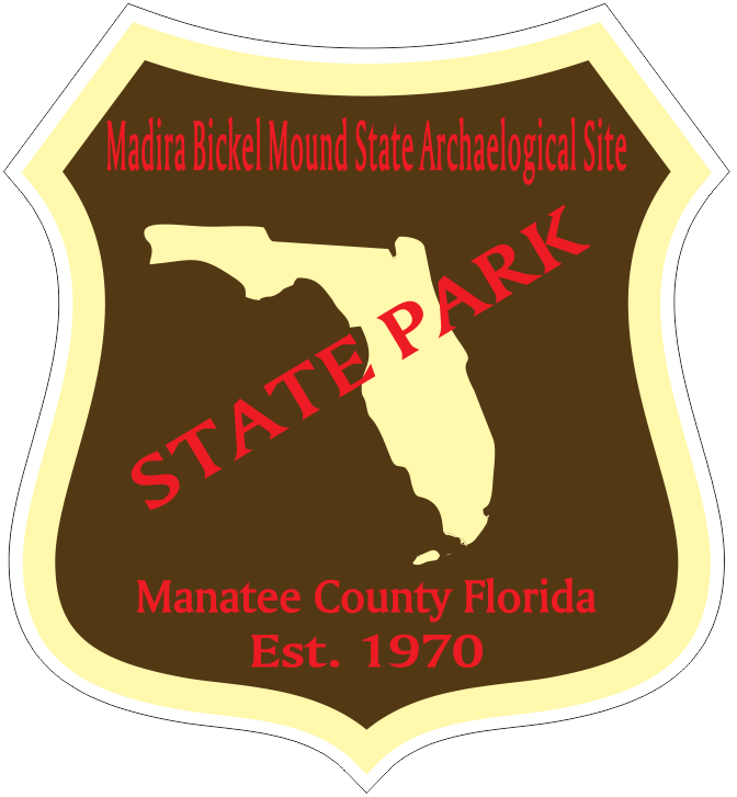 Madira Bickel Mound State Archaeological Site Florida State Park Sticker R6832