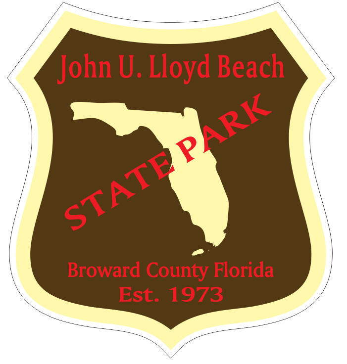 John U. Lloyd Beach Florida State Park Sticker R6746