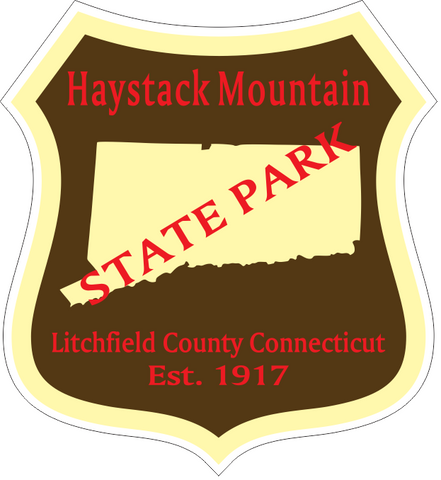 Haystack Mountain Connecticut State Park Sticker R6892