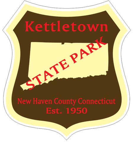 Kettletown Connecticut State Park Sticker R6903