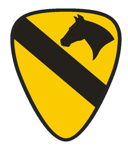 Army 1st Cavalry Vinyl Sticker R176 - Winter Park Products